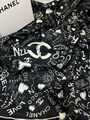 Платок Chanel женский шелк черный 197763