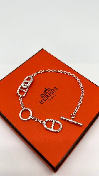 Браслет Hermès графитовый 176091