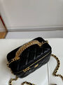 Сумка Chanel женский кожа черный 155761-3