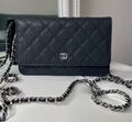 Сумка Chanel Mini женский кожа черный 143081-1