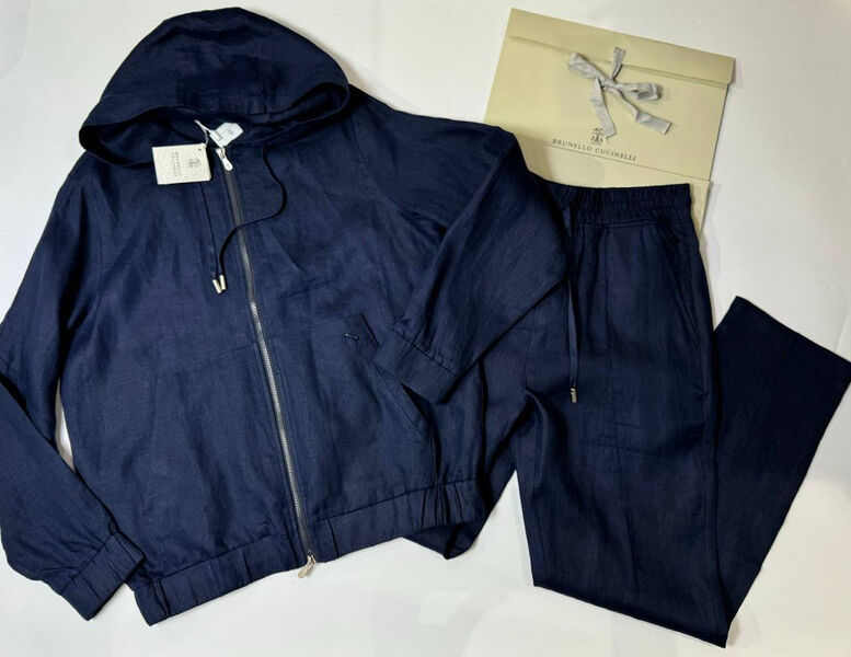 Мужской костюм Brunello Cucinelli мужской синий 155011