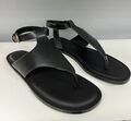 Сандалии Loro Piana женский кожа черный 182994-1