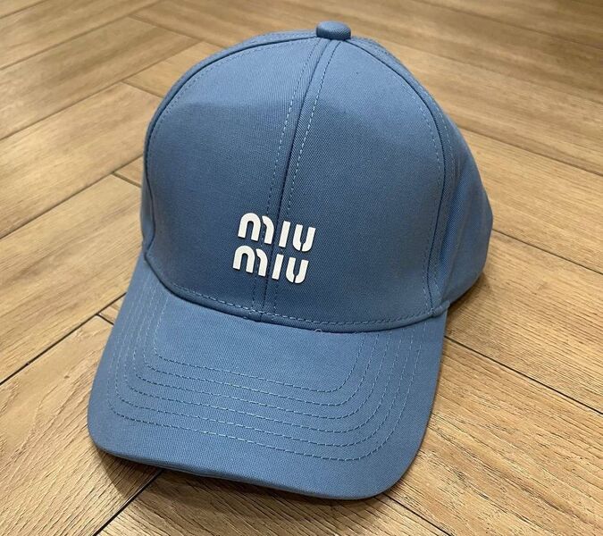 Кепка Miu Miu женский синий 151030