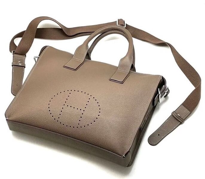 Сумка Hermès женский кожа бежевый 98802