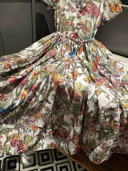 Платье Christian Dior женский болотный 137292-5