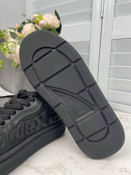 Кеды Alexander Wang женский кожа черный 138568-7