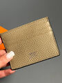 Картхолдер Hermès мужской кожа бежевый 154034-3