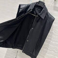 Жилет Maison Margiela женский кожа черный 159965-3