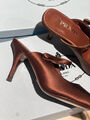 Туфли Prada женский кожа 147094-3