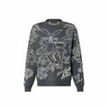 Мужской свитер Louis Vuitton мужской вязаная ткань графитовый 130854-4