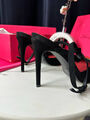 Туфли Schiaparelli женский замша черный 182122-3