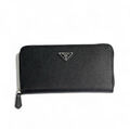 Мужской портмоне Prada мужской кожа черный 108567-3