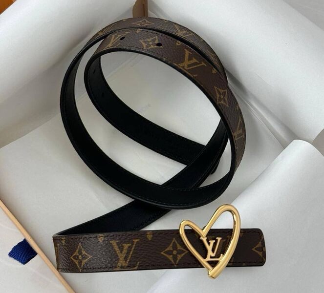 Женский ремень Louis Vuitton женский канва черный 139094