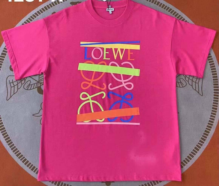 Футболка Loewe женский розовый 145014