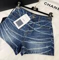 Шорты Chanel женский джинса синий 185248-1