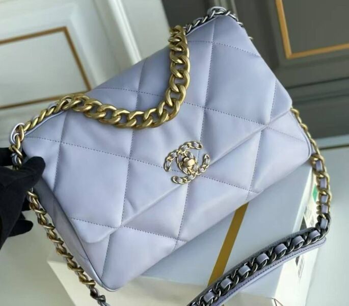 Сумка Chanel женский кожа фиолетовый 182012