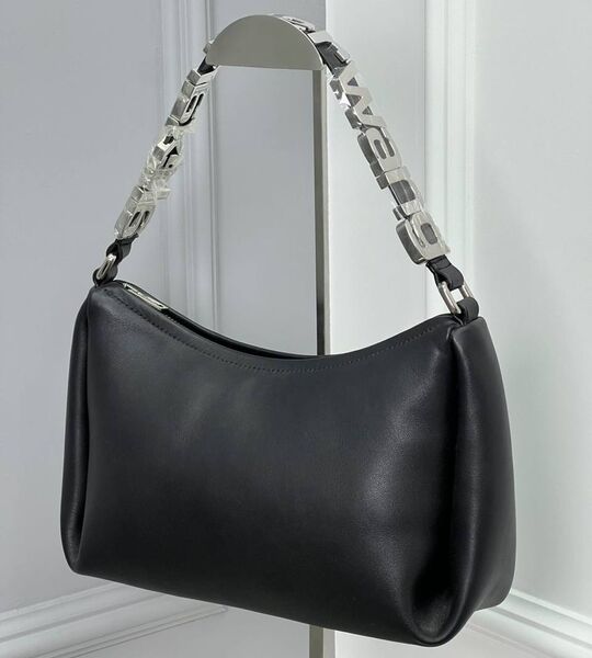 Сумка Alexander Wang женский кожа черный 144243