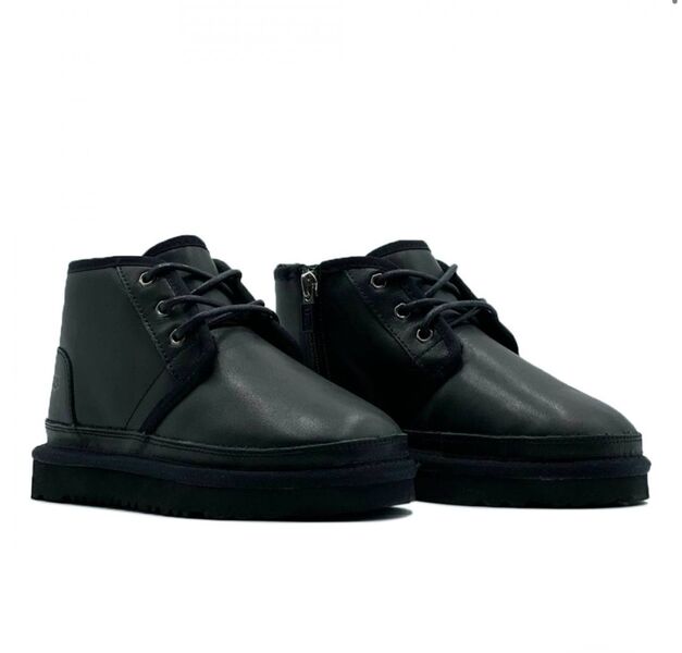 Детские угги Ugg овчина черный 177261