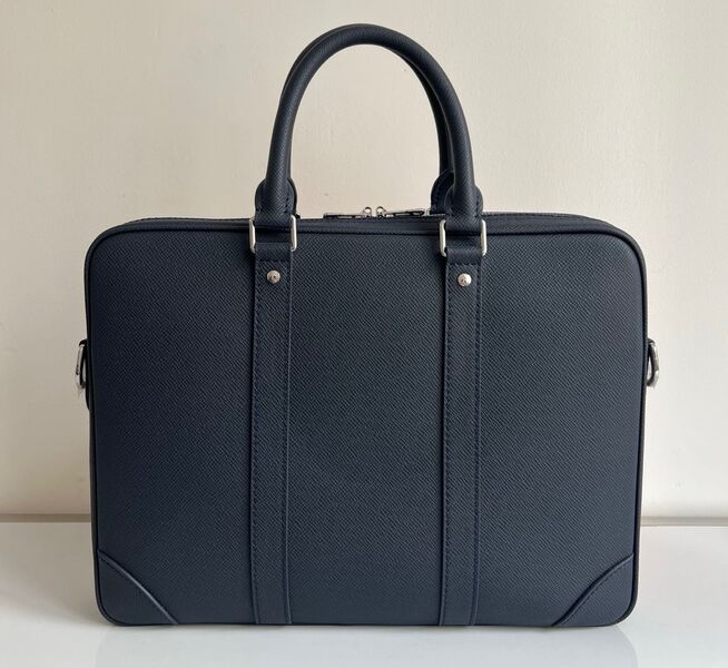 Мужской портфель Louis Vuitton мужской кожа синий 149872