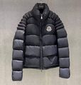 Мужской пуховик Moncler мужской черный,серебристый 165422
