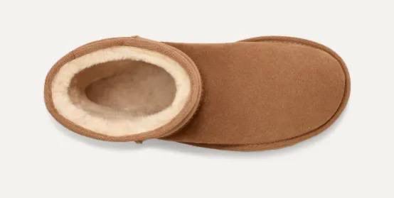 Мужские угги Ugg Mens Classic Short Chestnut мужской замша бежевый 169800-4