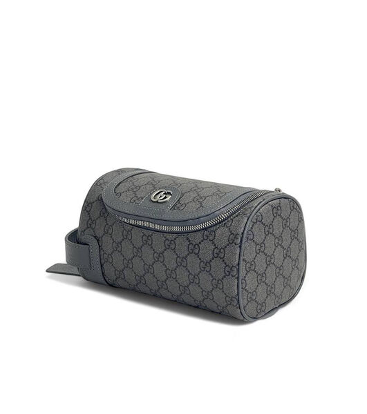 Мужской несессер косметичка Gucci мужской кожа черный 149971