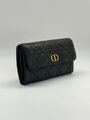 Кошелек Christian Dior женский кожа черный 31763-2
