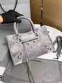 Сумка Balenciaga женский замша графитовый b9133563-1-8