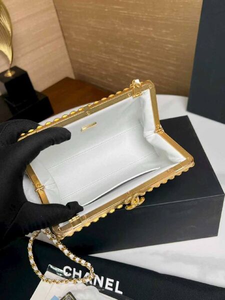 Сумка Chanel женский кожа белый p0324497-1-5