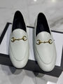 Лоферы Gucci женский кожа белый 99939-7