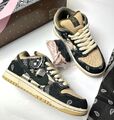 Кеды Nike женский текстиль черный 120852