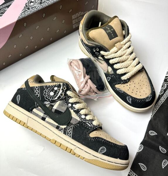 Кеды Nike женский текстиль черный 120852