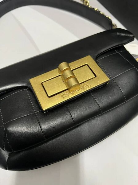 Сумка Chanel женский кожа черный c2703109-1-4