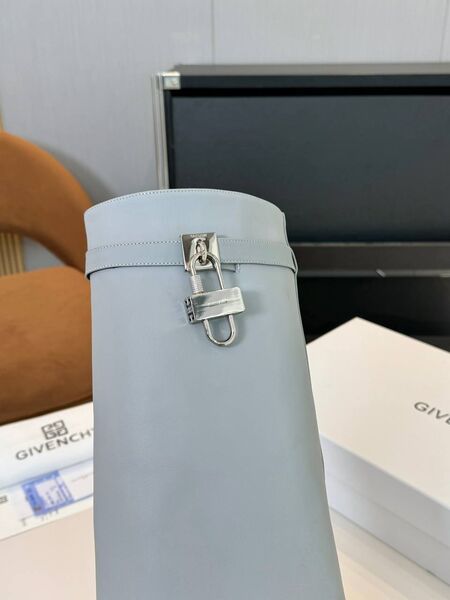 Женские сапоги-слипоны Givenchy женский кожа голубой k0267673-1-5