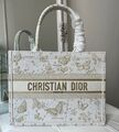 Сумка Christian Dior Book 36 женский текстиль черный 141844-1