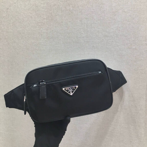 Мужская сумка слинг Prada мужской нейлон черный 200790-2