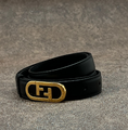 Женский ремень Fendi женский кожа черный 21521-2
