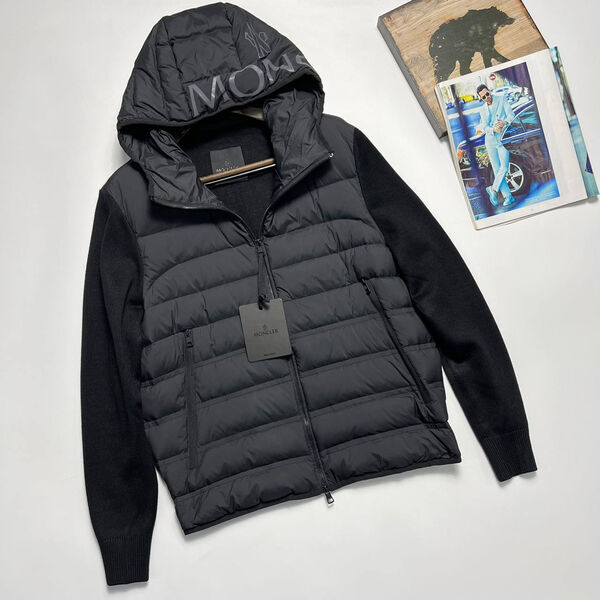 Мужская куртка Moncler мужской черный 166125