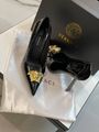 Туфли Versace женский кожа черный 81715-2