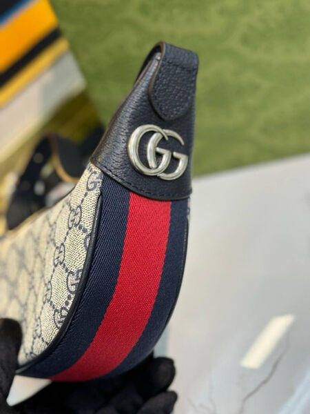 Сумка Gucci Ophidia Gg женский канва monogram черный 137917-8