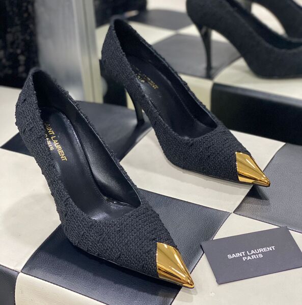 Туфли Saint Laurent женский черный 81002