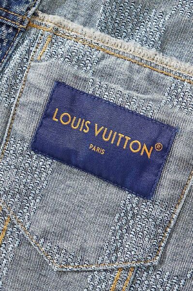 Мужская джинсовка Louis Vuitton мужской джинса бирюзовый n9346576-1-6