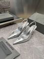 Женские туфли Balenciaga женский кожа серебристый o9775203-1-2