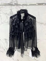 Блузка Balmain женский черный 179012-4