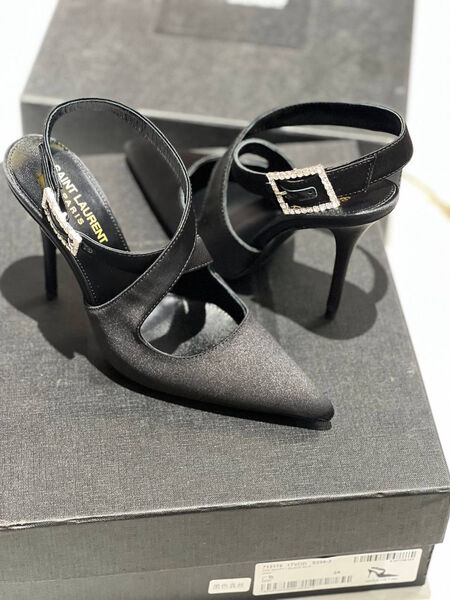 Туфли Saint Laurent женский черный 139608-3