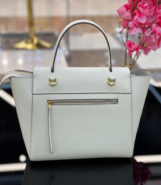 Сумка Celine Belt Micro женский кожа белый 142388-2