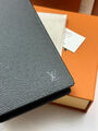 Мужской портмоне Louis Vuitton мужской кожа графитовый 107701-2