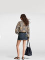 Юбка Louis Vuitton женский джинса графитовый 147305-2
