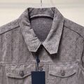Мужская джинсовка Louis Vuitton мужской графитовый f5400311-1-2