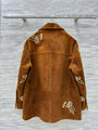 Куртка Ermanno Scervino женский замша бежевый 197895-6